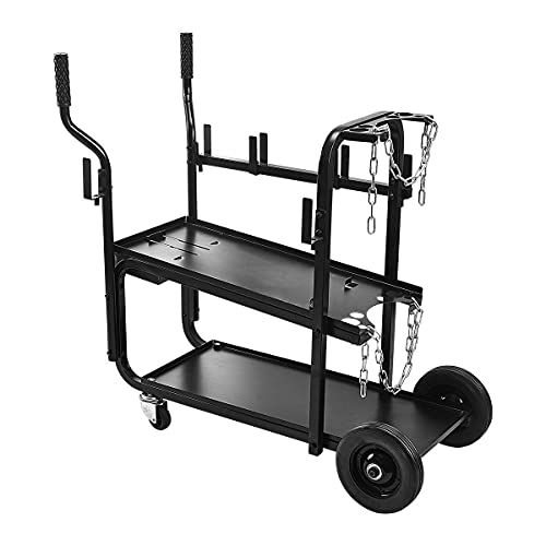 Image of Vulcan Welding Car 350 Lb. Capacity for Welder, Gas Cylinder, Tools & Welding Accessories