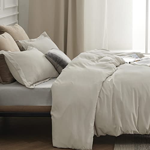 Bedsure DUVET COVER SET-SOLID Linen Duvet Cover King Size thumb #3