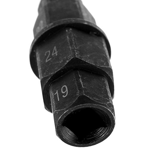 6-kant Motorrad Schraubenschlüssel Spezialeinsatz Achse 17mm 19mm 22mm 24 mm