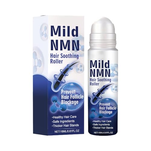 Rodillo Para El Cuidado Del Cabello, Solución Líquida Nutritiva, 18 Ml, Masajeador Del Cuero Cabelludo, Rodillo Antiencrespamiento, Reparación Cuero Cabelludo Seco Dañado, Ideal Para Mujeres