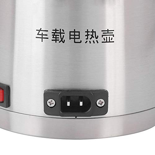 Chaleira elétrica para carro à prova de vazamentos, chaleira para carro, fácil de operar 1200ml para