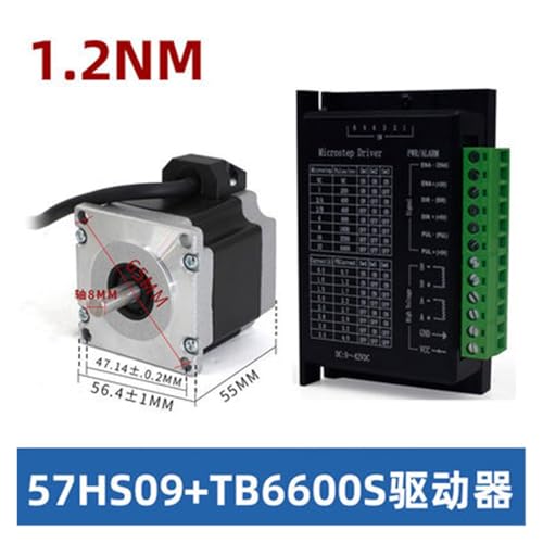 Moteur pas à pas 57 1.2N.M et driver DM542S TB6600S - 2