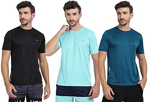 Image of FTX Men's Solid Regular Fit T-Shirt