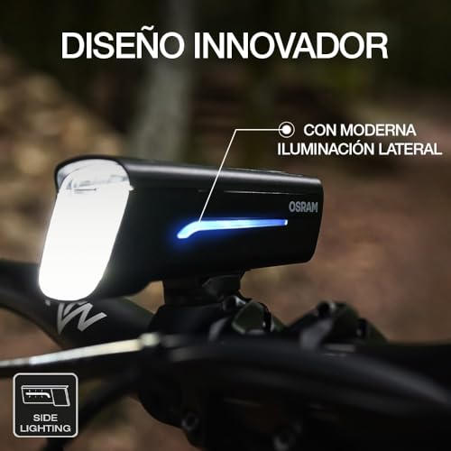 OSRAM LEDsBIKE Race 50 Set, Juego de Luces Recargables para Bicicleta, Juego de Luces LED Delanteras y traseras, Tres Niveles de luminosidad, 50 Lux - imagen 5