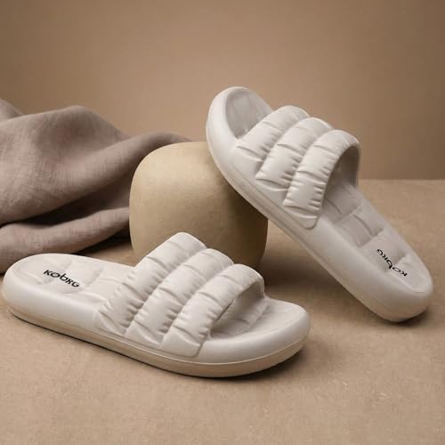 Image of KOBURG Ultra Slides for Women| Stylish | Comfy | Super soft | Ultra-Light | EVA | Slippers | Flip Flops for Women KF-454