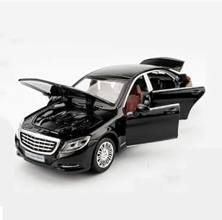 Acousto-optic Children's Toy Car Boy Metal Anti-fall Toy Car Simulation Silver Off-road Vehicle Sports Car Collection Inertia Forward Toy Car Gift Collectible Model Cars