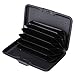 Set of 6 Aluminium Metal Credit Card Wallet Holder/Moneybag Storage- Prevent Identity Theft by Blocking RFID Scanning of Your Credit Cards (Assorted Colors) Size 11x7x5.2cm