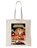 barbarella west band Hochwertigen Druck auf ein natürlicher Stoffbeutel