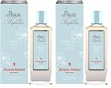 Agua de perfume Turquesa Azul, frasco 150 ml agua de perfume libre (Paquete de 2)