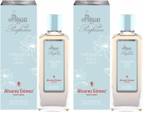 Agua de perfume Turquesa Azul, frasco 150 ml agua de perfume...