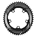 Plato ABSOLUTE Black Carretera Ovalado 110X5 BCD, BI-Plato, para BIELA SRAM Grey 50T