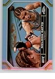 2024 Topps Chrome UFC Refractor #134 Melissa Gatto RC Rookie Card Official MMA Trading Card in Raw (NM or Better) Condition
