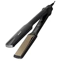 BRONXTON KM-329 Ceramic Plates Fast Heat up Hair Straightener, Straightens & Curls, Suitable for all Hair Types; Worldwide voltage compatible (Black) gallery image