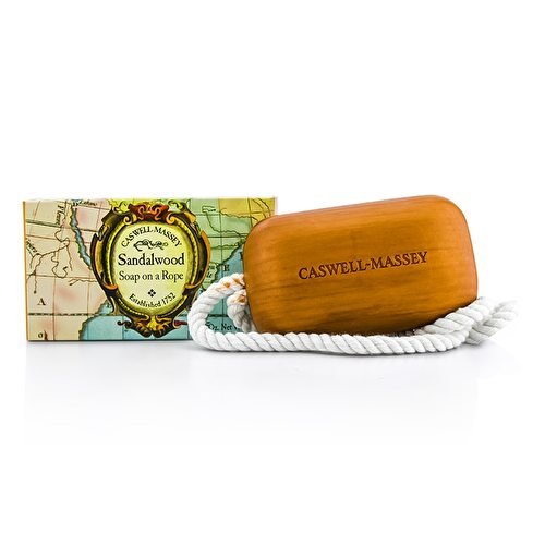 Caswell Massey Sandalwood (Woodgrain) Soap On A Rope 227g/8oz