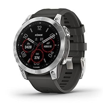 GARMIN(ߥ) fenix 7 Silver/Graphite å꡼ ޥݡGPSå Android/iOSб ʡ 