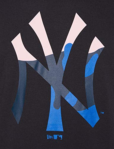 New Era MLB Camo Infill Logo Tee Neyyan, Maglietta...