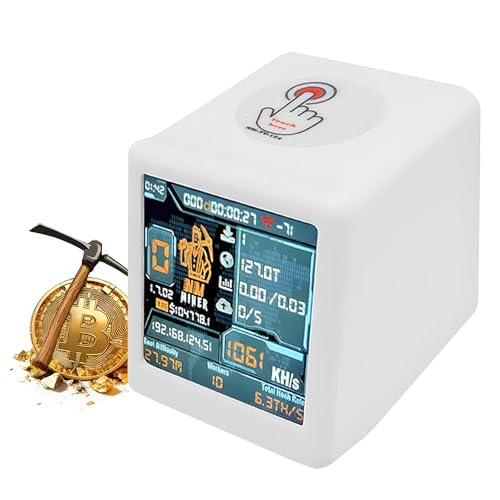 Bitcoin Solo Miner NM TV-154 1060KH/s ASIC ESP32 Chip Open Source Lottery Miner Kit Home Crypto Miners Mini BTC Mining Machine Desktop