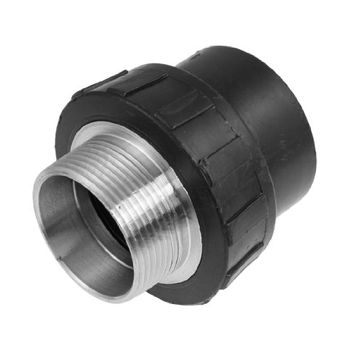 Aexit 50mm SLI-p Fittings x PT 1/2" Male Threaded HDPE Straight Adapter Pipe Pipe Fittings Connector