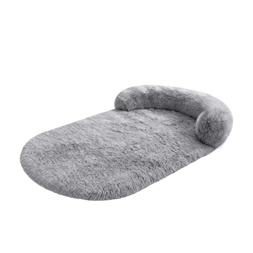 2026 Lit orthopédique apaisant pour chien de grande taille avec housse amovible et lavable Fond antidérapant – Design en carton à œufs pour un confort ultime, 1