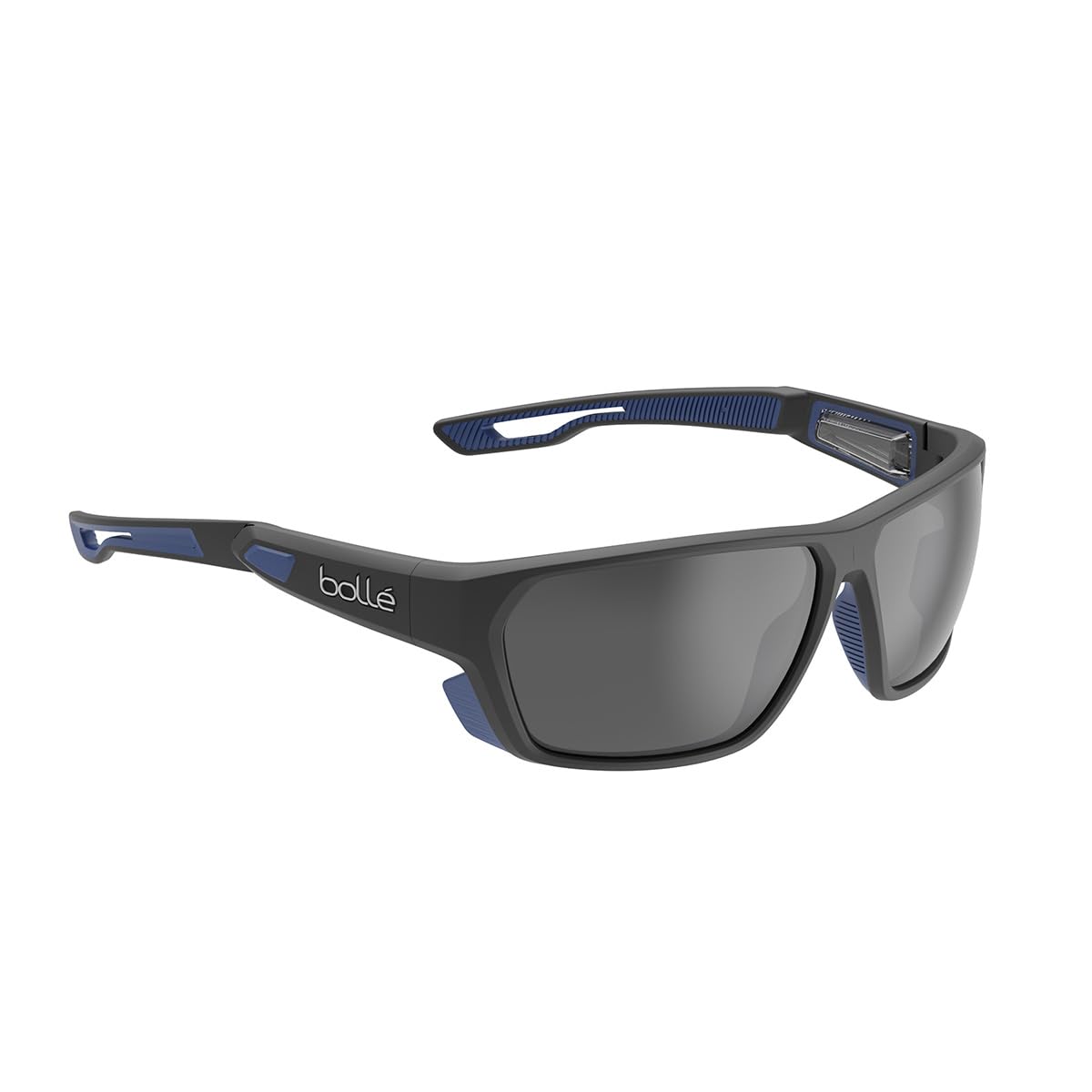 BOLLE SINGLASSES AIRFIN Black Matte Blue - TNS Polarized
