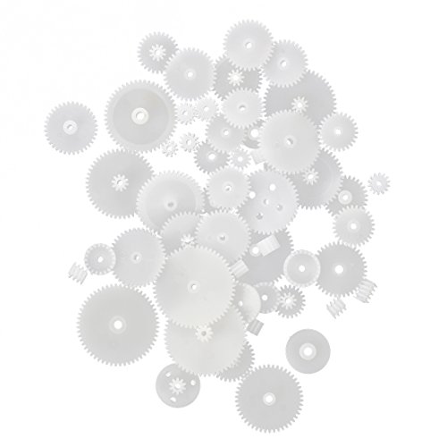 Ancyen 49 Piezas de Engranajes de Plástico de DIY para Motor de Coche RC