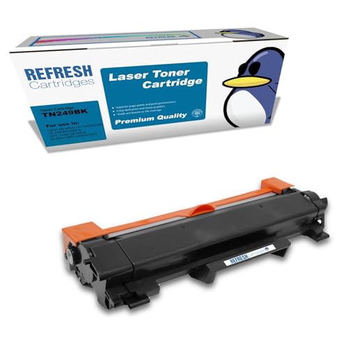 Image of Remanufactured TN249BK Extra High Capacity Black Toner Cartridge Replacement for Brother Printers