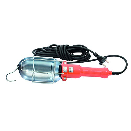 Gefom 404180 lampada portatile da cantiere metallo...