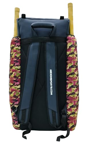 Image of MEXON Professional Cricket Duffle Kit Bag | Player's Choice (Navy /Red)