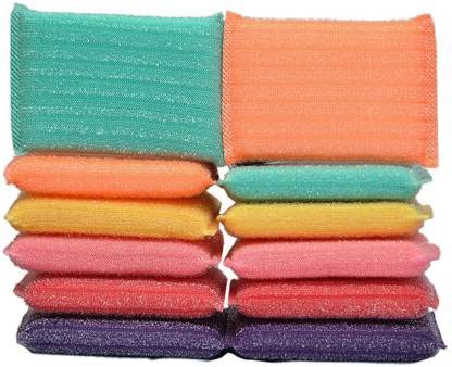 Drosselz Kitchen Utensil Scrubber Pad Kitchen Scrubber for Dishwashing /Utensils/Tiles | Cleaning Scrub Pad, Scrub Sponge, Sponge Wipe (18) (B09PJCKDXK) Amazon Price History, Amazon Price Tracker