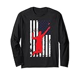Photo Gallery cool badminton player tees - bandiera usa badminton maglia a manica Photo Gallery cool badminton player tees - bandiera usa badminton maglia a manica