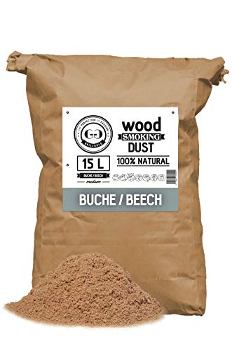 Buchenholz Sägemehl 2,5kg - Premium Qualität Für Kalträuchern