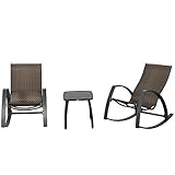 PREMIUM-MATERIAL: Es ist aus hochwertigem Polyrattan-Geflecht gefertigt, das wasser- und UV-beständig ist.