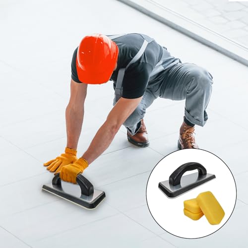 image for Thrseely 8 Pcs Grout Float Sets Include 9.5 x 4 Inch Molded Rubber Gro