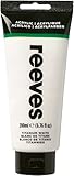 Colores fuertes e intensos Reeves - Pintura acrílica Reeves Intro - 200 ml, Blanco de Titanio