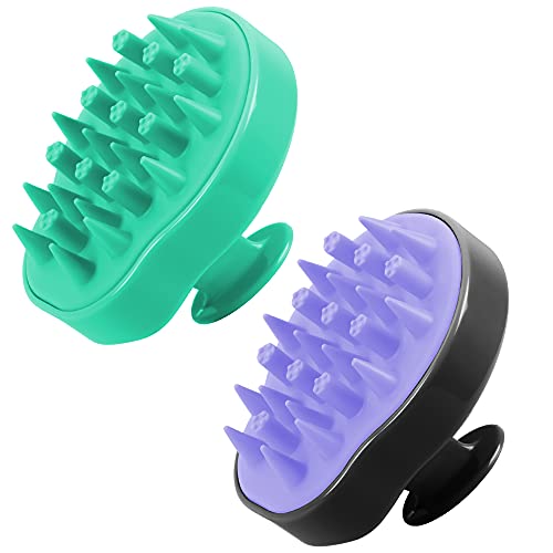 Scalp Massager Shampoo Brush 2-Pack - Image 3