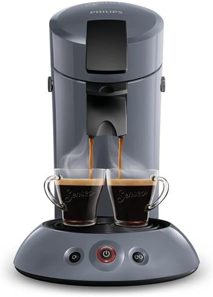 Senseo Original HD7806/51 Coffee Maker with two cups, viewed nga përpara.