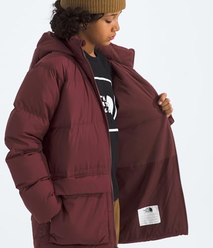 Image of THE NORTH FACE Kids' North Down Fleece-Lined Short Parka | 600 Fill Recycled Waterfowl Down Insulated, Water Repellent