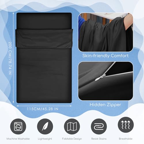 Image of Irenare Self Tan Sleep Sack Reusable Body Self Tanners Lightweight Breathable Tanning Sleeping Sac for Bed Travel Sleeping Bag