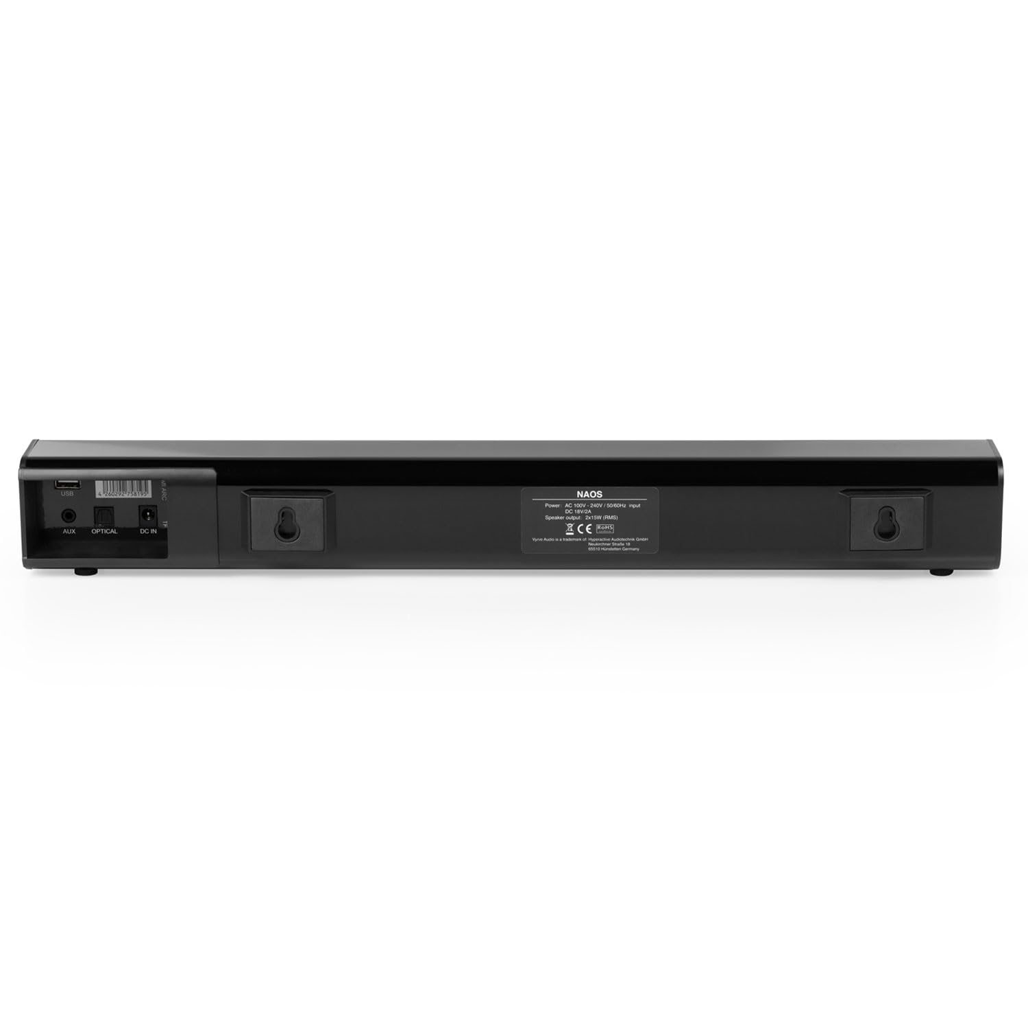 Naos Multimedia Soundbar Głośniki Bluetooth + karta pamięci