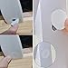 108 Stücke PVC Schraubenabdeckung, Rund, Weiss, Selbstklebend,Schraubenloch Aufkleber,Schrauben Abdeckkappen ,Schraubenkappen ,für Möbel ,Ø 21mm