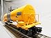 Lionel US Army UNIBODY Tank CAR #18599 O Gauge 2343021, Yellow