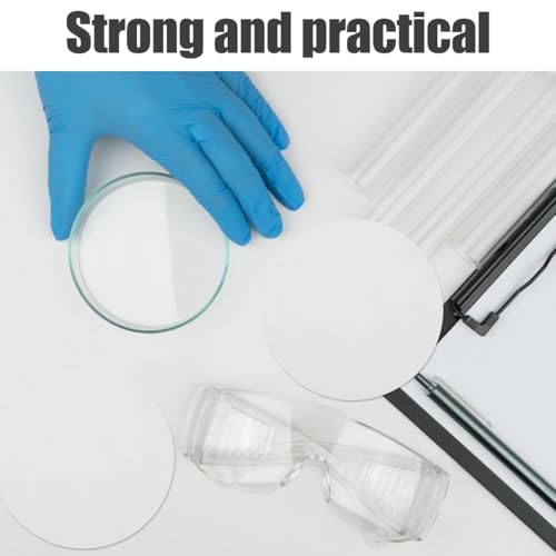 Image of Hemobllo Qualitative Filter Paper Discs 11 Cm Dia Medium Flow Rate Filter Paper 100 Pcs Lab for General Chemistry Applications Vacuum Filtration Filters