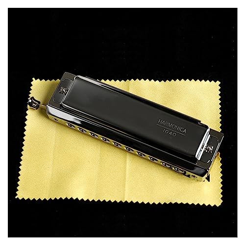 PacuM Harmonica par instrument Key Harmonica Harmonica chromatique C Key W 10 trous 40 tons Harmonica - Les Beatles, Paul McCartney, John Lennon, RIngo Starr, George Harrison PacuM Harmonica par instrument Key Harmonica Harmonica chromatique C Key W 10 trous 40 tons Harmonica – Image 6