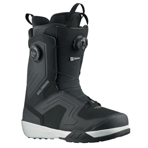 25-26 SALOMON/�T������ DIALOGUE DUAL BOA WIDE �_�C�A���O�{�A ���C�h�t�B�b�g �����Y ���f�B�[�X �u�[�c �_�u���{�A �X�m�[�{�[�h 202627.0cm BLACK