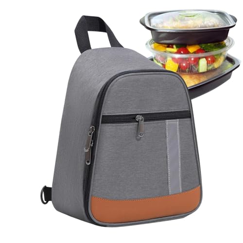 de almuerzo térmica – Contenedor para alimentos reutilizable de gran capacidad – de almuerzo isotérmica, para hombres, trabajo, viaje, adultos, niños, mujeres y para la preparación de