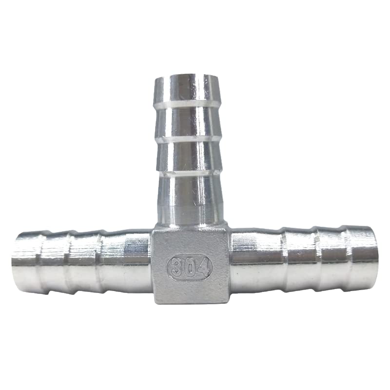 Złącze węża, SS 304 Trójnik do węża z końcówką pagodową 6-50 mm(40Mm)