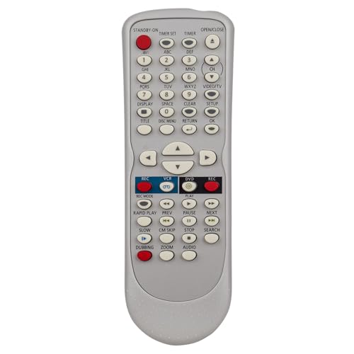 Télécommande de rechange NB654 pour remplacer votre boîtier Funai perdu