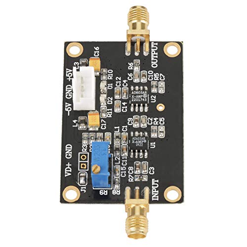Weikeya Amplificador de banda ancha con componentes de plstico y electrnica SMA @ 50 ohm Tarjeta de amplificador de ganancia variable