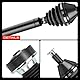 Frankberg Antriebswelle Achswelle Vorderachse Rechts Ohne ABS-ring Kompatibel mit A1 8X1 8XK Ibiza IV 6J5 6P1 Fabia III NJ3 Polo 6C1 6R1 Replace# 6C0407272E