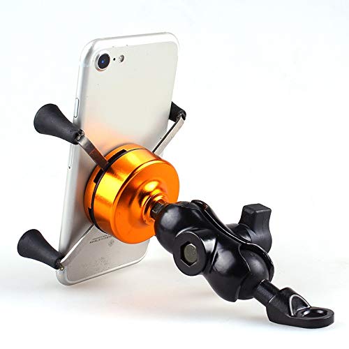 Soporte del teléfono móvil En forma de X Teléfono móvil del soporte de la motocicleta eléctrico de tres ruedas del vehículo de manillar Soporte soporte for teléfono accesorios de la motocicleta